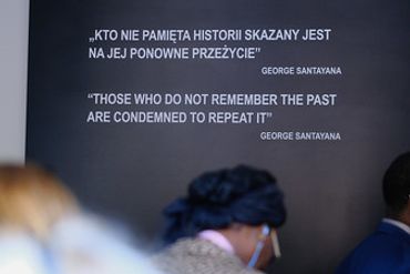 Sept. 2023, LWF Krakow, Visit to the Memorial & Museum Auschwitz-Birkenau: LWF/Marie Renaux