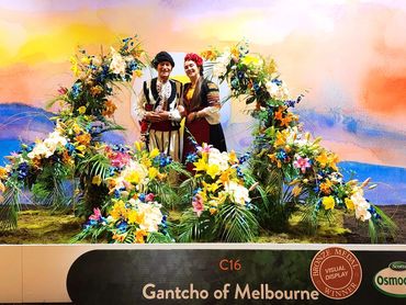 Folk Group Bulgari at Melbourne International Flower & Garden Show with Gantcho of Melbourne