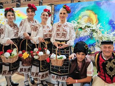 Folk Group Bulgari at Melbourne International Flower & Garden Show 2022, Australia