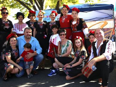 Folk Group Bulgari at Yarraville Festival 2022, Australia