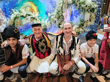 Folk Group Bulgari at Melbourne International Flower & Garden Show 2022, Australia