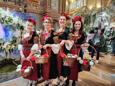 Folk Group Bulgari at Melbourne International Flower & Garden Show 2022, Australia