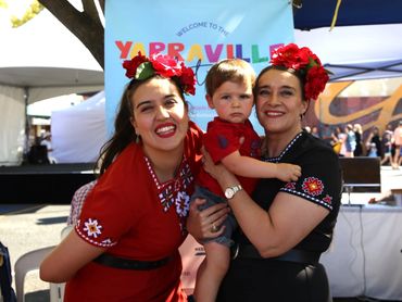 Folk Group Bulgari at Yarraville Festival 2022, Australia