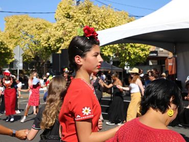 Folk Group Bulgari at Yarraville Festival 2022, Australia