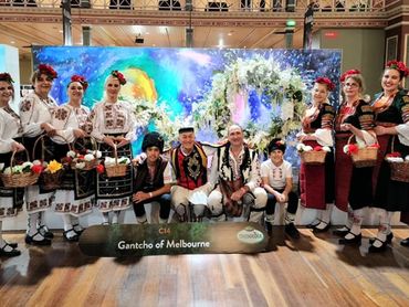 Folk Group Bulgari at Melbourne International Flower & Garden Show 2022, Australia
