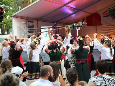 Folk Group Bulgari at the National Multicultural Festival in Canberra, Australia