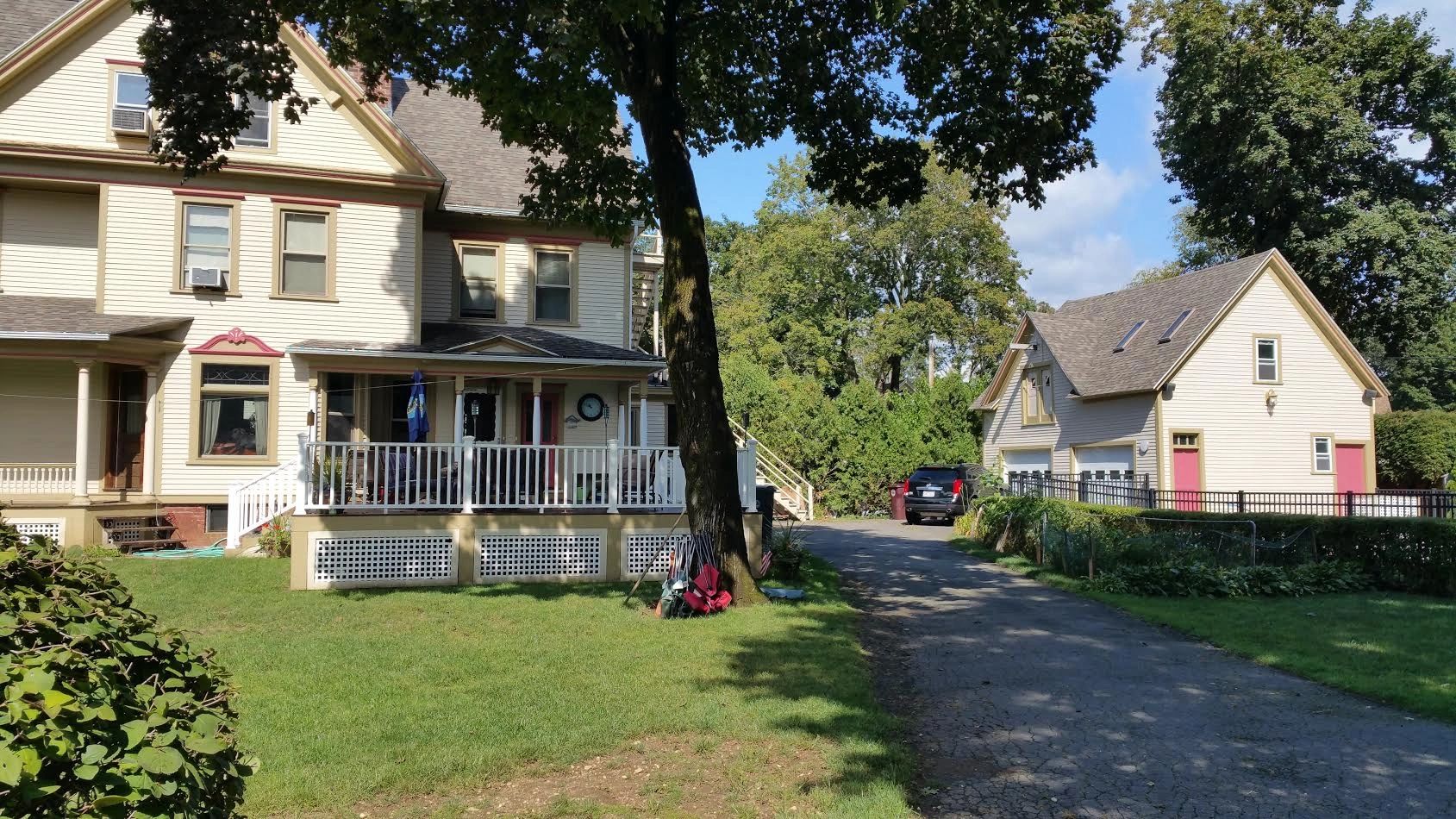 Studio and workshop in the Carriage House at the rear of the main residence. Come visit us.