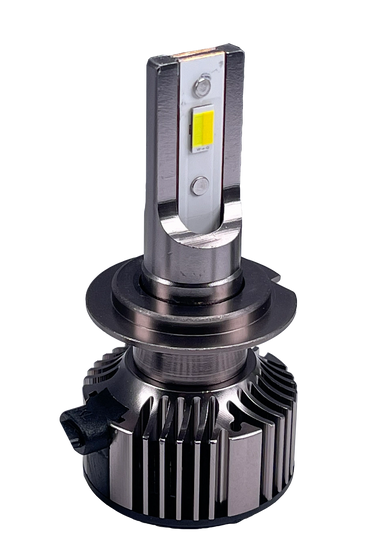 H7 LED Car Light Dual Color Yellow Lamp High Power Amber