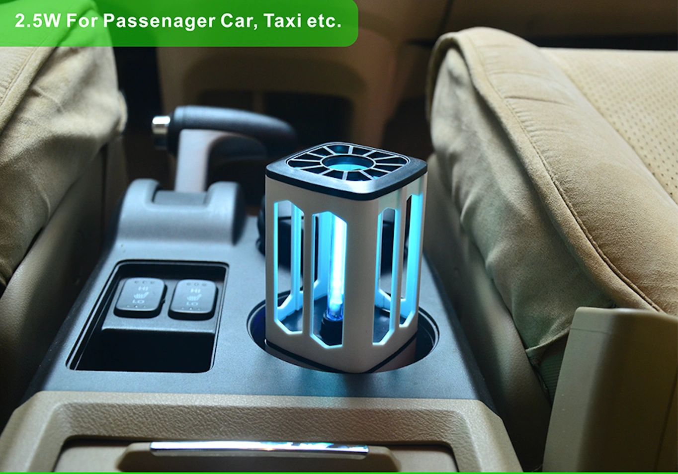 FSL Autotech UV Ozone Disinfect Light for Passenger Cars, Taxi etc.