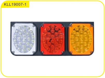 Three Color LED Tail Indicator Reverse Lamp for Trailer/Truck