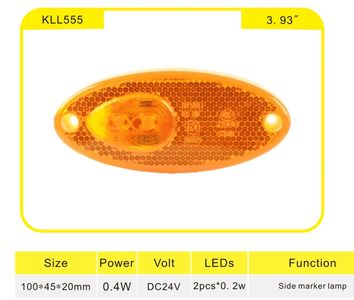 KLL555 LED Side Marker