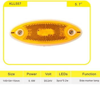 KLL557 LED Side Marker