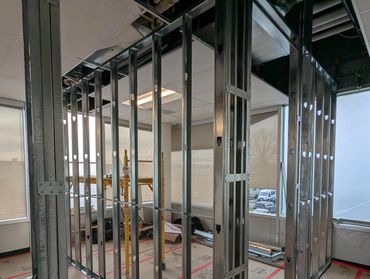 Steel stud framing