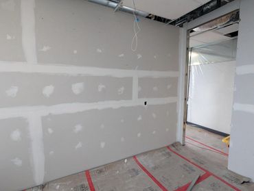Drywall work