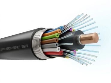 Optic Fiber Cables, Single Mode, Multimode, Multitube, Unitube, 6F, 12F, 24F, 48F, 96F, 144F, 288F,