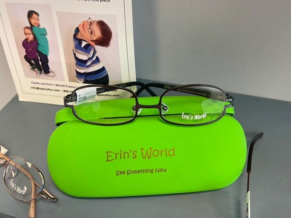Erin's World glasses for Down Syndrome