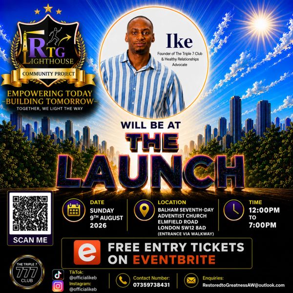 Community launch event with Ike, founder of The Triple 7 Club.