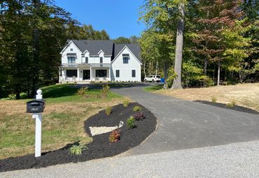 driveway entrance enhancement install