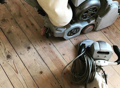 refurbishment and restoration of your existing floors  using our dust free sanding machines