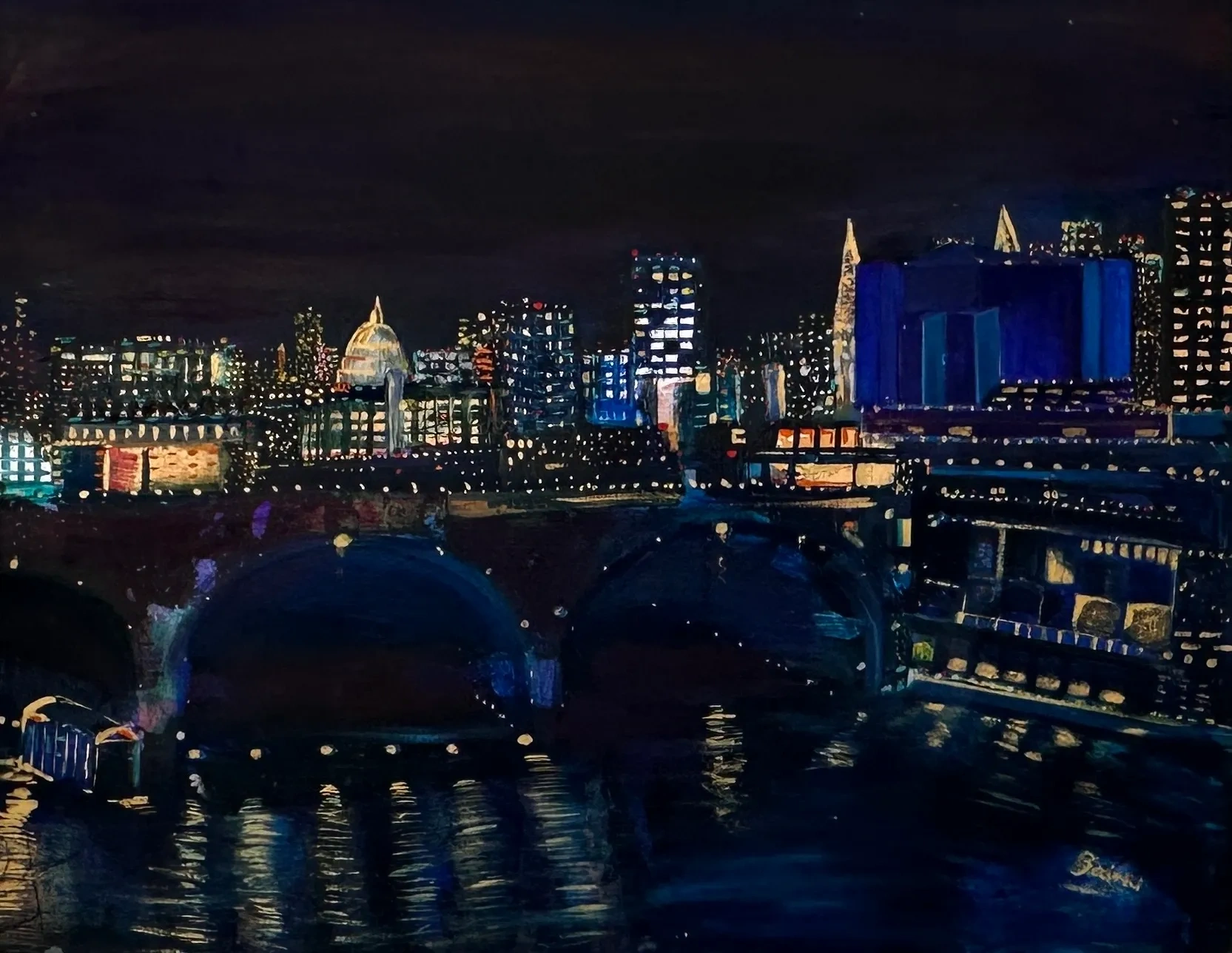 London's South Bank
On view at my studio at the Bendix Building, please get in touch for a studio vi