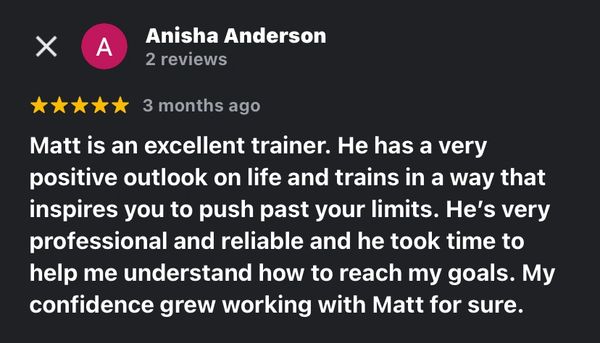 Personal Training Help