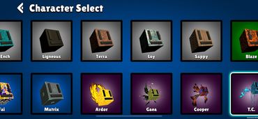 Official Ascension - Character Select Screen