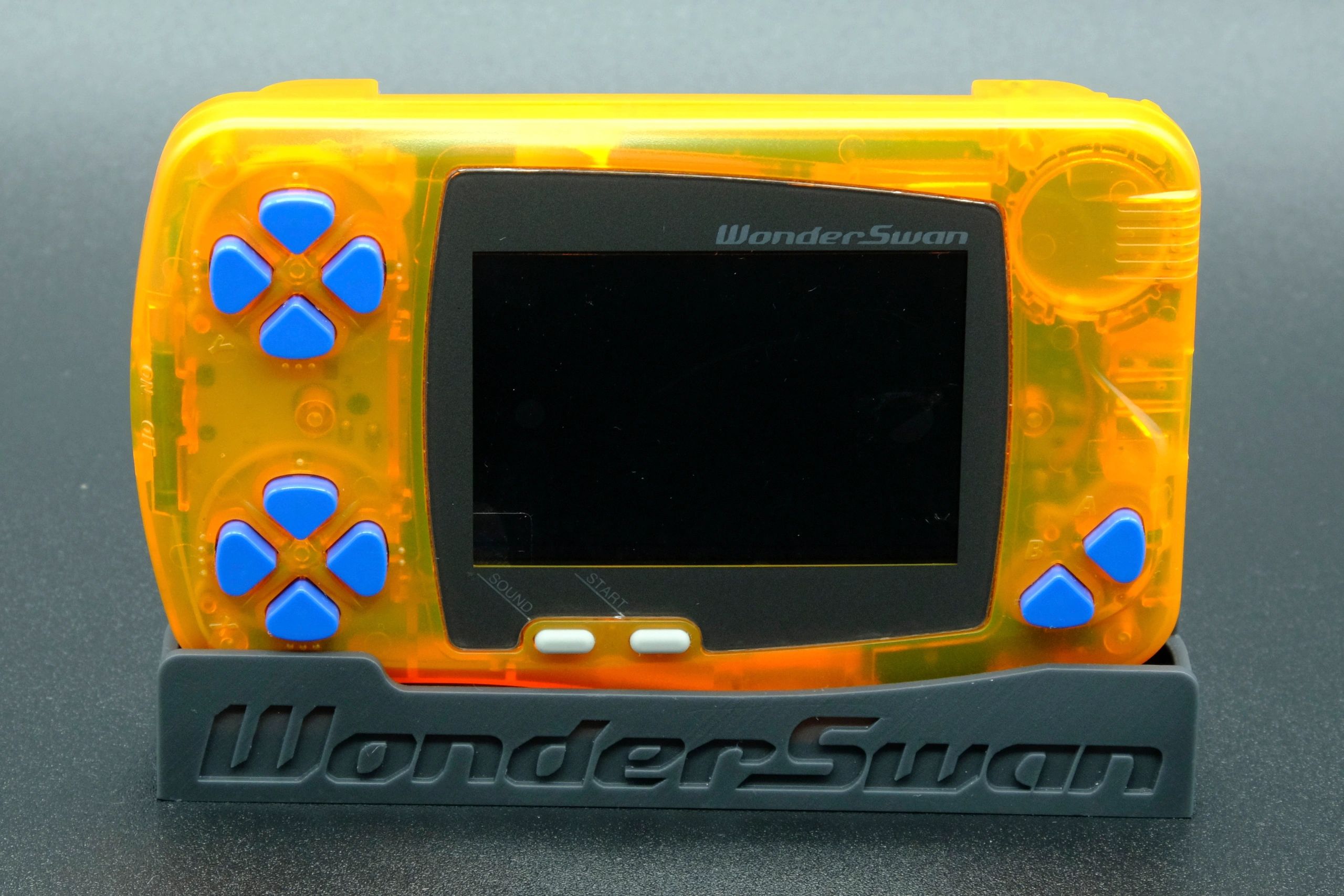 Image of the Digital Monsters edition of a Bandai Wonderswan.