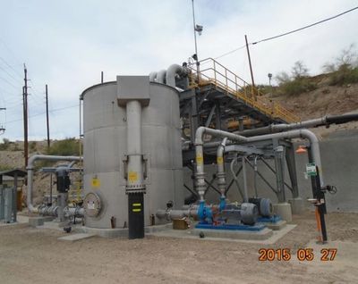 BHP Boundary Sump reclamation pumping station