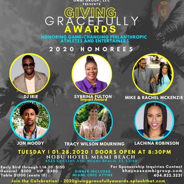 OMBI Group, LLC Giving Gracefully 2020 Honorees