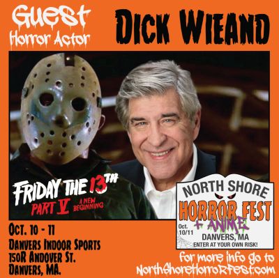 Horror event featuring guest actor Dick Wieand.