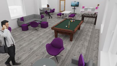 Office designer furniture for office refurbishment in South East London