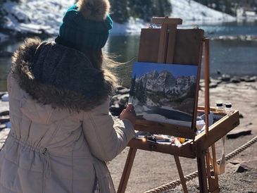 Live event artist and plein air painter. Paint all over Colorado from life. Luxury artist.