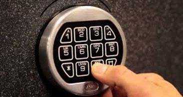 Electronic Safe Combination locks opened and installed