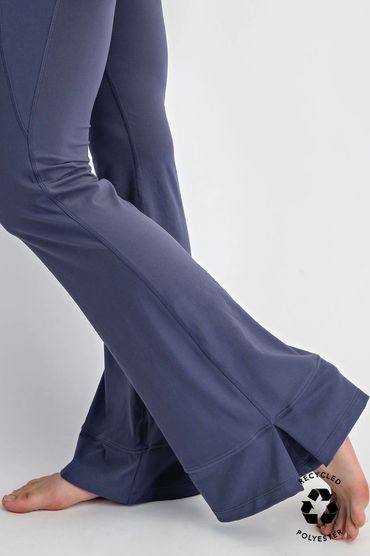 Butter Soft Seam Detail Flare Pants