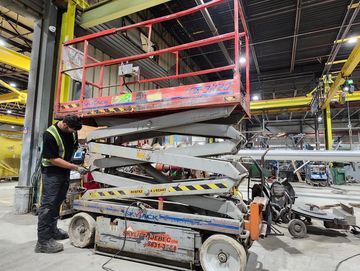 Inspection structurale d'appareil d'élévation