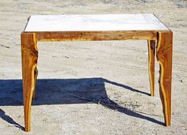 Live Edge Walnut table legs and frame