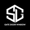 Modern black and white logo featuring stylized letters SG.