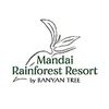 Logo of Mandai Rainforest Resort by Banyan Tree featuring a stylized leaf.