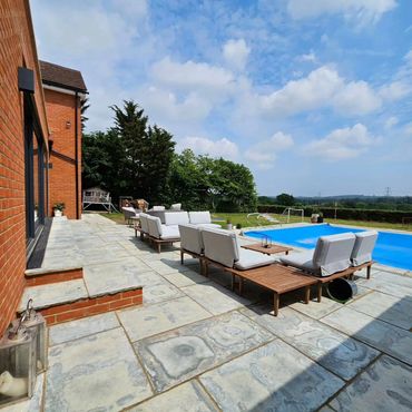 New Patio - Swimming pool