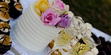Lori Riley's Elements, Chico, CA,  Northstate Weddings and Butte County Weddings Cakes