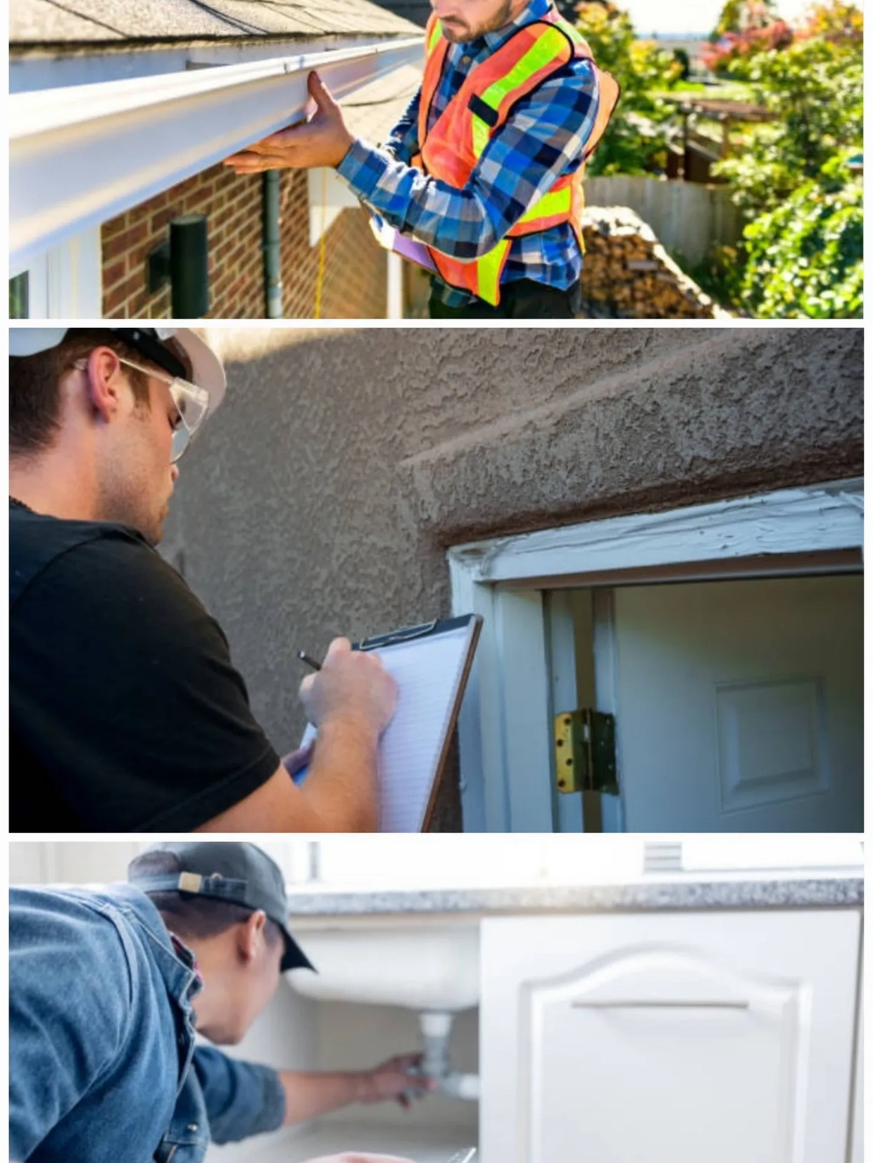 Home inspection by professionals.