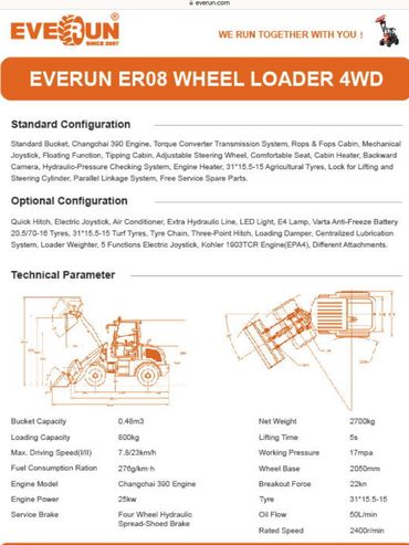 Everun ER08
Specks
Demensions