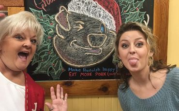 Christmas at the Trough! BBQ is whats for Christmas! #bbqtrough