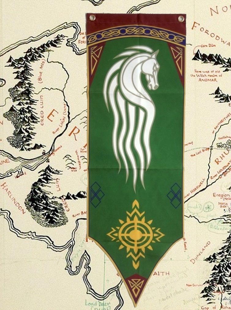 Stendardo Banner di Rohann I ORIGINALE