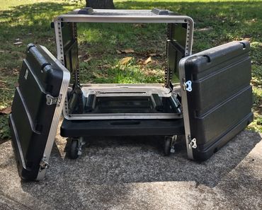 MBT 8U lightweight rack road case