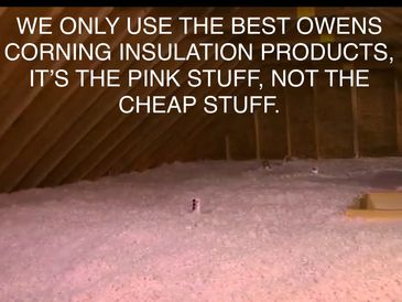 Owens Corning attic insulation San Antonio