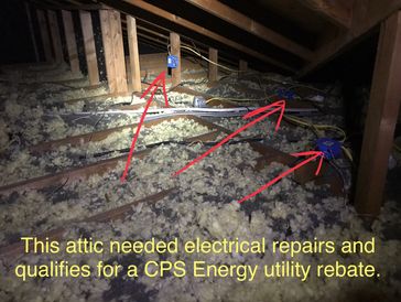 poor attic insulation San Antonio