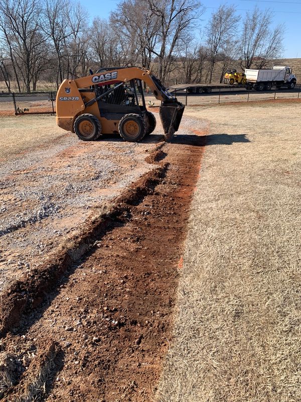 straight edges on all our driveway in Oklahoma City