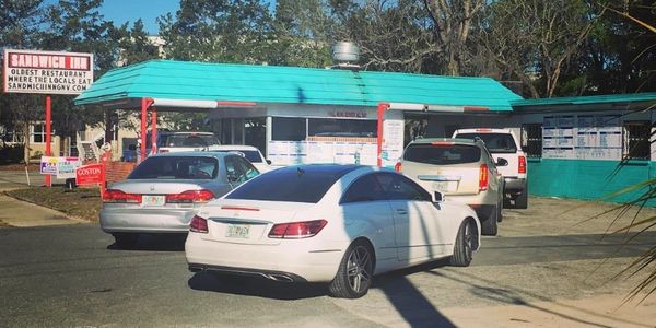 Double Sided Drive Through Serving Good Food Fast