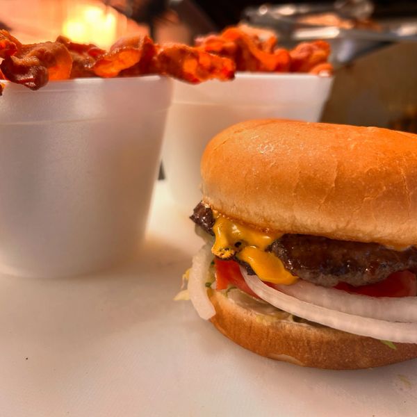 Breakfast Bowls and a Cheeseburger